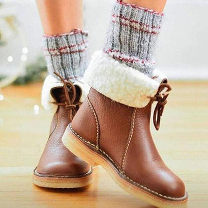 Sophia - Waterproof Boots with Wool Lining